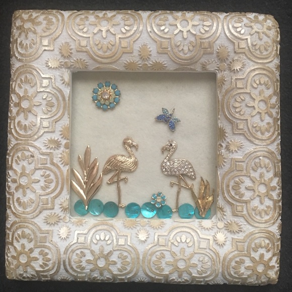 Other - FRAMED JEWELRY ART PICTURE OOAK GIFT 🎁 UNIQUE!!